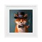 Stupell Industries Charming Dapper Fox Framed Print Under Glass, design by Lucia Heffernan